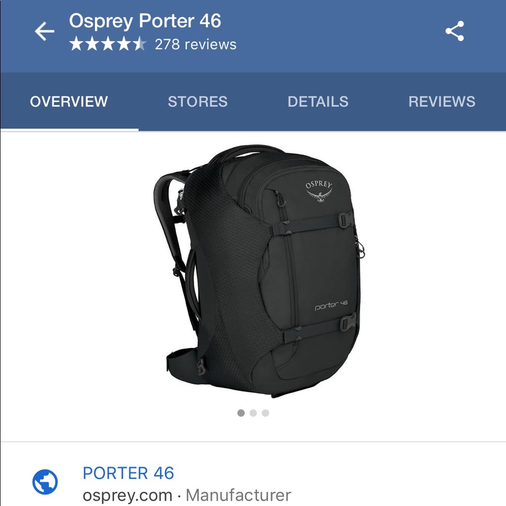 Osprey Backpack